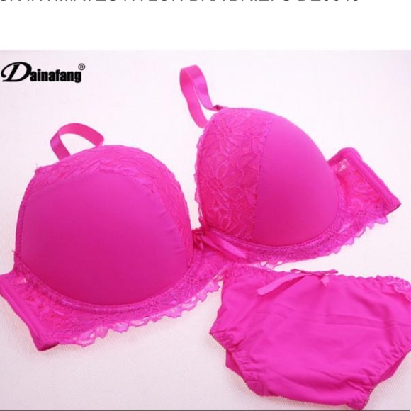 Dainafang underwire lace bra & bikini panty - Picture 1 of 7